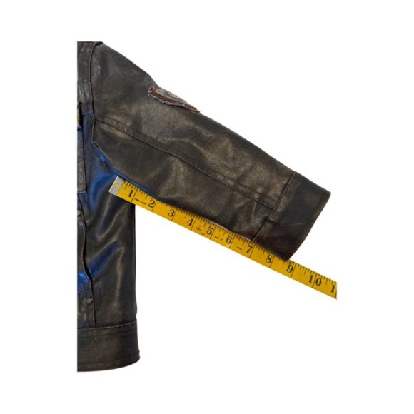 Hawke & Co. Faux Leather Bomber Jacket Size 3T - Picture 12 of 14